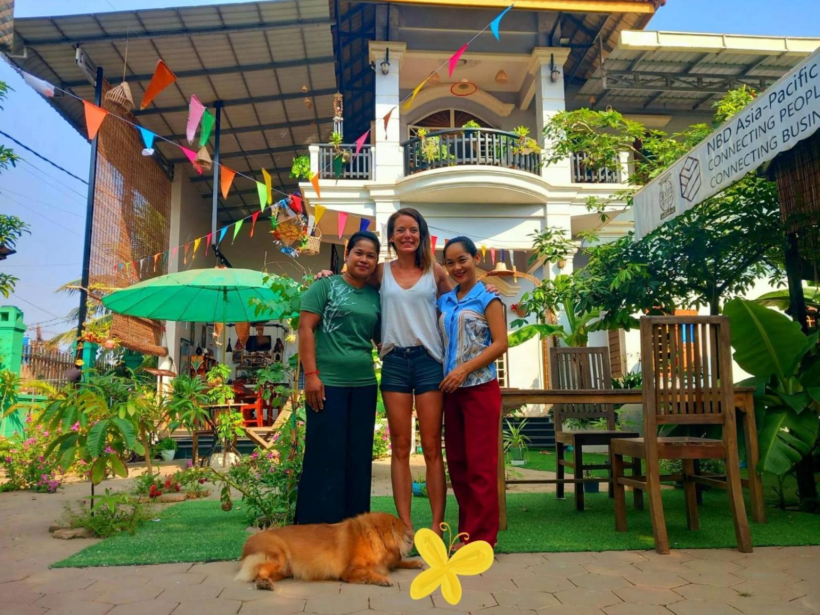 Bloom Garden Bed & Breakfast Siem Reap Exterior foto